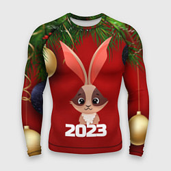Рашгард мужской Кролик 2023, цвет: 3D-принт