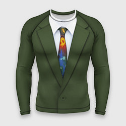 Рашгард мужской Костюм с галстуком из игры Disco Elysium, цвет: 3D-принт