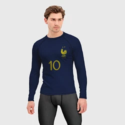 Рашгард мужской Мбаппе ЧМ 2022 сборная Франции, цвет: 3D-принт — фото 2