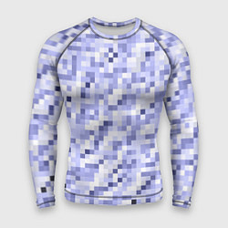 Рашгард мужской Пиксельная абстракция из квадратов, цвет: 3D-принт
