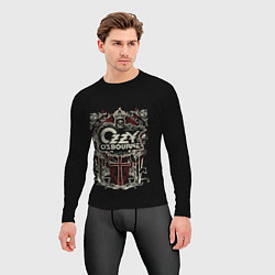 Рашгард мужской Ozzy Osbourne logo, цвет: 3D-принт — фото 2