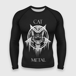 Рашгард мужской Cat metal, цвет: 3D-принт