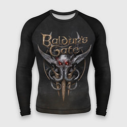 Рашгард мужской Логотип Baldurs Gate 3, цвет: 3D-принт