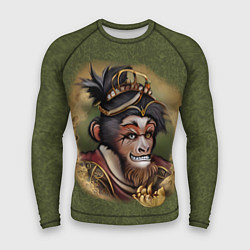 Рашгард мужской Король обезьян Сунь Укун, цвет: 3D-принт