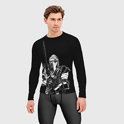 Рашгард мужской Dead by daylight - Рыцарь, цвет: 3D-принт — фото 2
