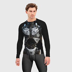 Рашгард мужской Костюм робота, цвет: 3D-принт — фото 2