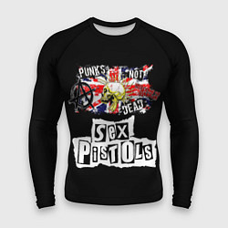 Рашгард мужской Sex Pistols - punks not dead, цвет: 3D-принт