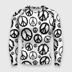 Мужской рашгард Many peace logo