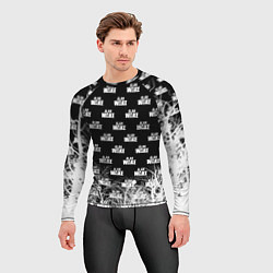 Рашгард мужской Алан Вейк узор, цвет: 3D-принт — фото 2