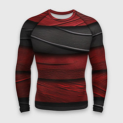 Мужской рашгард Black red texture