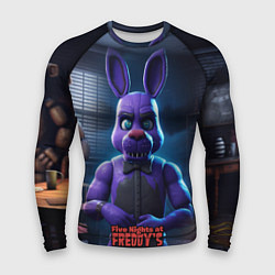 Рашгард мужской Five Nights at Freddys Bonnie, цвет: 3D-принт