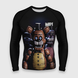 Рашгард мужской Five Nights at Freddys персонажи, цвет: 3D-принт