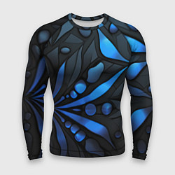 Мужской рашгард Black blue elements