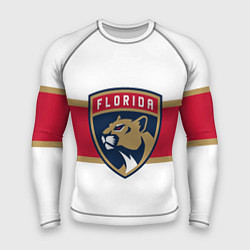Рашгард мужской Florida panthers - uniform - hockey, цвет: 3D-принт