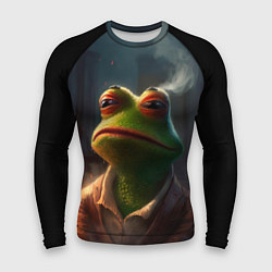 Рашгард мужской Frog Pepe, цвет: 3D-принт
