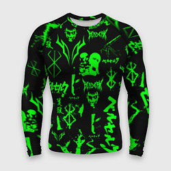 Мужской рашгард Berserk neon green