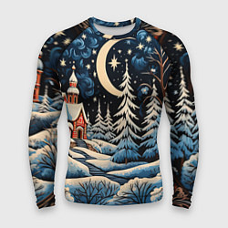 Мужской рашгард Морозное утро