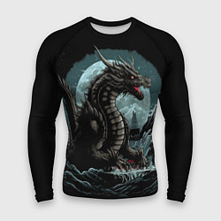 Рашгард мужской Дракон зимних ночей, цвет: 3D-принт