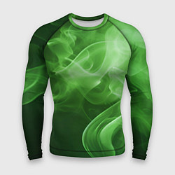 Рашгард мужской Зеленый дым, цвет: 3D-принт