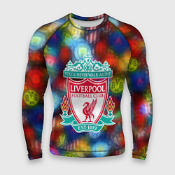 Рашгард мужской Liverpool все logo неон, цвет: 3D-принт