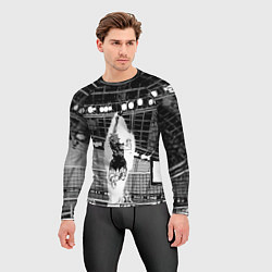 Рашгард мужской Хината Шое взлетает, цвет: 3D-принт — фото 2