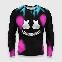 Рашгард мужской Маршмеллоу неон камсток, цвет: 3D-принт