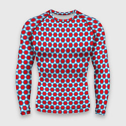 Рашгард мужской Вишнёвый многогранник, цвет: 3D-принт