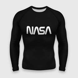 Рашгард мужской NASA space logo, цвет: 3D-принт