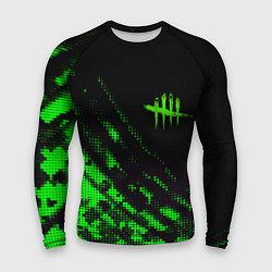 Мужской рашгард Dead by daylight green neon