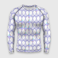 Рашгард мужской Криптовалюта Ethereum на белом, цвет: 3D-принт