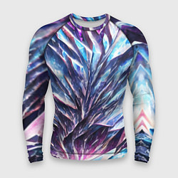 Мужской рашгард Синий драгоценный камень