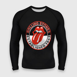 Рашгард мужской Rolling Stones Established 1962 group, цвет: 3D-принт