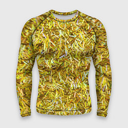 Рашгард мужской Золотые ленточки, цвет: 3D-принт