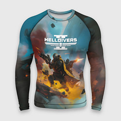 Рашгард мужской Helldivers 2 art for the game, цвет: 3D-принт