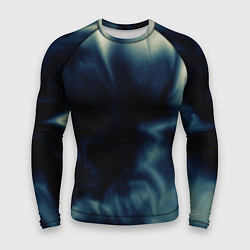 Мужской рашгард Абстрактный тёмно-синий