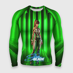 Рашгард мужской Stellar Blade green Eve, цвет: 3D-принт