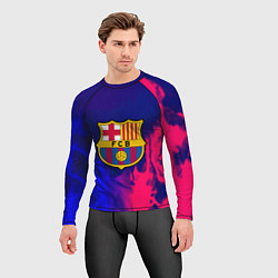 Рашгард мужской Barcelona fc club gradient, цвет: 3D-принт — фото 2