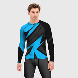 Рашгард мужской Geometry racing, цвет: 3D-принт — фото 2