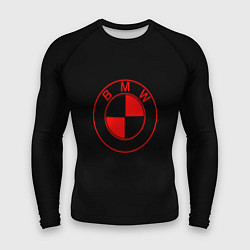 Рашгард мужской BMW red logo, цвет: 3D-принт