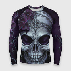 Рашгард мужской Готический Череп гигантский, цвет: 3D-принт