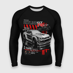 Рашгард мужской Skyline gtr34, цвет: 3D-принт