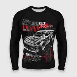 Рашгард мужской Skyline korch r34, цвет: 3D-принт