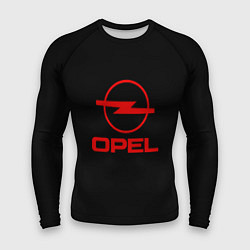 Рашгард мужской Opel red logo auto, цвет: 3D-принт