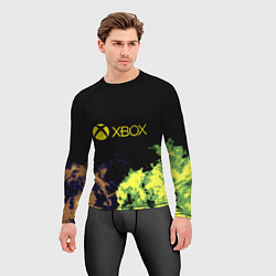 Рашгард мужской Xbox game flame, цвет: 3D-принт — фото 2