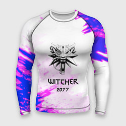 Рашгард мужской The Witcher colors neon, цвет: 3D-принт