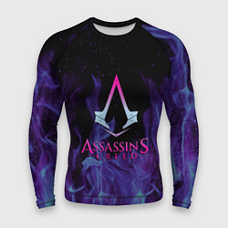 Рашгард мужской Assassins Creed flame, цвет: 3D-принт