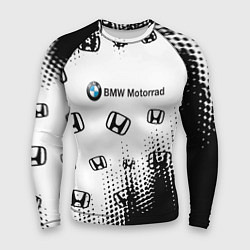 Рашгард мужской BMW x honda pattern, цвет: 3D-принт