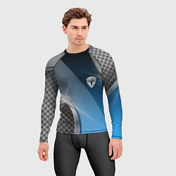 Рашгард мужской Tesla carbon steel, цвет: 3D-принт — фото 2
