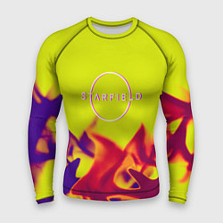 Рашгард мужской Starfield fire steel, цвет: 3D-принт