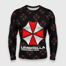 Рашгард мужской Resident evil - umbrella corporation, цвет: 3D-принт